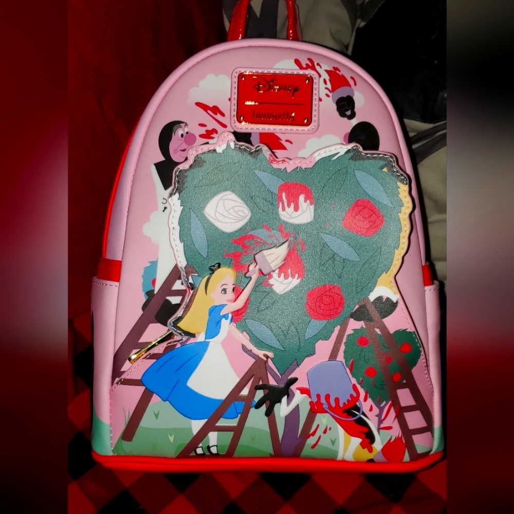 Loungefly Alice in Wonderland mini backpack
